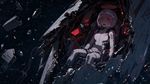 
masterpiece, very aesthetic, 1girl, honoka hou, knights of sidonia, pink hair, hime cut, brown eyes, white pilot suit, skin suit, terrified expression, wide eyes, sitting in mecha pilot seat, destroyed cockpit, torn metal hull, jagged edges, exposed to outer space, starry background, zero gravity, floating debris, glowing emergency lights, dramatic lighting, cinematic angle, science fiction, highly detailed

A breathtaking anime-style illustration of Hou Honoka from Knights of Sidonia. She is sitting in the pilot seat of her Garde, but the entire front section of the mecha's cockpit has been violently torn away by a massive impact. The viewer looks in from the outside vacuum of space through the jagged, sparking metal edges of the destroyed hull. Hou is wearing her standard white pilot skin suit, her face visible through the clear visor of her helmet, showing an expression of absolute, paralyzing terror as she stares into the void. Floating debris, drops of coolant, and severed cables drift in zero gravity around her. The vast, dark expanse of space serves as the backdrop, contrasting with the emergency red lighting and flickering monitors still barely active inside the ruined, cramped cockpit.
