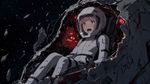 
masterpiece, very aesthetic, 1girl, honoka hou, knights of sidonia, pink hair, hime cut, brown eyes, white pilot suit, skin suit, terrified expression, wide eyes, sitting in mecha pilot seat, destroyed cockpit, torn metal hull, jagged edges, exposed to outer space, starry background, zero gravity, floating debris, glowing emergency lights, dramatic lighting, cinematic angle, science fiction, highly detailed

A breathtaking anime-style illustration of Hou Honoka from Knights of Sidonia. She is sitting in the pilot seat of her Garde, but the entire front section of the mecha's cockpit has been violently torn away by a massive impact. The viewer looks in from the outside vacuum of space through the jagged, sparking metal edges of the destroyed hull. Hou is wearing her standard white pilot skin suit, her face visible through the clear visor of her helmet, showing an expression of absolute, paralyzing terror as she stares into the void. Floating debris, drops of coolant, and severed cables drift in zero gravity around her. The vast, dark expanse of space serves as the backdrop, contrasting with the emergency red lighting and flickering monitors still barely active inside the ruined, cramped cockpit.
