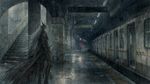 Artstyle: watercolor with thin brushstrokes, artstyle similar to 'Vampire Hunter D', full-image wallpaper
Character: armed monster girl exploring a cold underground metro interior