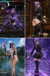 Hiiragi Shinoa from "Owari no Seraph", but she is the playable character in "Tekken 6", added with a mod by a Korean modmaker (very high quality shaders and normal maps), iCEnhancer and ENB preset (Cinematic+Natural), on ultra settings, and ultraHD/8K textures overhaul (no Depth of Field; DoF turned off currently), with a HD overhaul for sky

Four screenshots (8K UltraHD resolution, resized down to 4K):
An action camera showing her fighting, wielding a scythe and active aura (power-up)
A staged screenchot, she is posing with a sexy pose, inside a library
A lake at a forest; instead of her attire, she is wearing a high-cut two-tone one-piece "speedo" swimsuit (added with a separate mod) and holds a Crystal Staff
The moment is when she applies an ability for a powerful high-end buff
