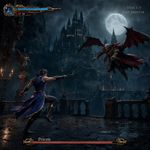 "Castlevania: Rondo of Blood" (1993) by Konami, but re-made with very high budget in 2026 for PS5; in-game screenshot of gameplay