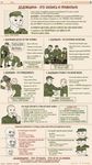an explanation about дедовщина в армейке by someone who is a fan of it, in form of 2ch.hk memetic infographics, with a lot of русский мат, мат-перемат