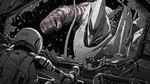
1girl, over shoulder, from behind, space suit, helmet, helmet markings, 705, shattered cockpit, broken glass, cockpit destroyed, vacuum of space, giant monster, mecha, gauna, type-15 garde, menacing, winding up punch, space background, stars, monochrome, manga style, intricate details, dynamic angle, terror.
An intense anime-style over-the-shoulder shot from behind Honoka Hou in her Knights of Sidonia pilot skin suit and helmet (with the number 705 painted on the top). The front dashboard and main screen of her cockpit are completely blown away, leaving a massive, jagged hole open to the vacuum of space. Through the shattered opening, a terrifying, massive Gauna mimicking a Type-15 Garde is visible, its massive red-and-white arm drawn back, winding up for a devastating, lethal punch. Space and stars in the background. Monochrome manga style, extreme tension, high detail.
The Type-18 Garde that Honoka Ho is in has number of 705.
