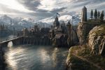 iCEnhancer and ENB (Cinematic+Natural) applied on Dungeon Siege (2002, byGas Powered Games). view of Glacern, Utraean Peninsula