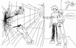 redraw the attached image in the most clumsy, scribbly, and utterly pathetic way possible. Use a white background, and make it look like it was drawn in MS Paint with a mouse. It should be vaguely similar but also not really, kind of matching but also off in a confusing, awkward way, with that low-quality pixel-by-pixel feel that really emphasizes how ridiculously bad it is. Actually, you know what, whatever, just draw it however you want.