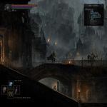 A game like "Castlevania: Symphony of the Night" but set in the setting of "Demon's Souls" by FROM SOFTWARE